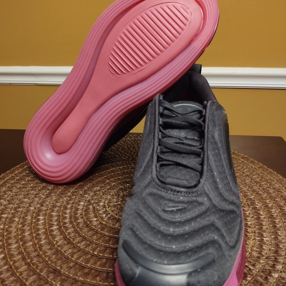 Nike Air Max 720 GS  AQ3196 017  Off Noir / Purple - Picture 6 of 6